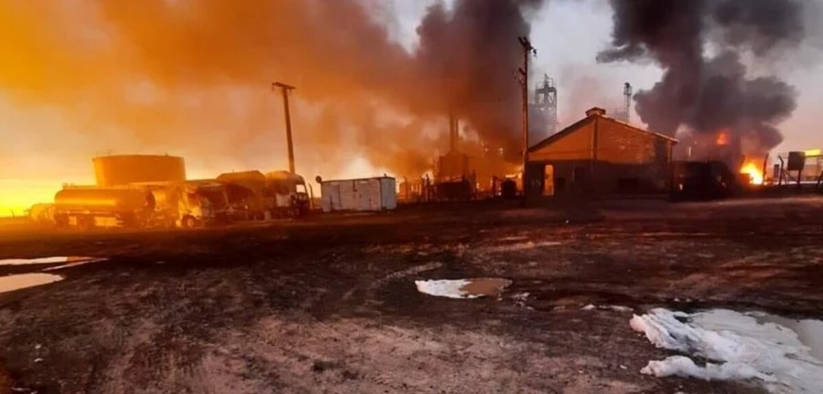 explosión plaza huincul - Agencia Telám