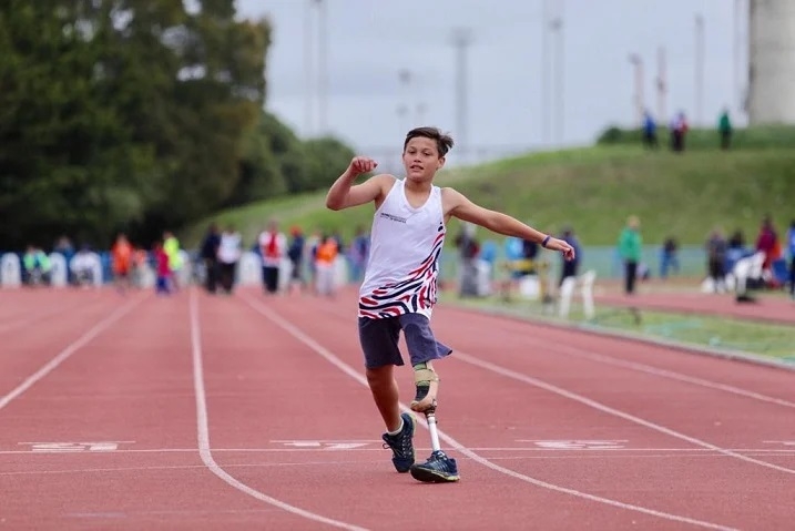 Dilan Armoa Atletismo Adaptado se destacó en los Juegos Nacionales Evita 2018