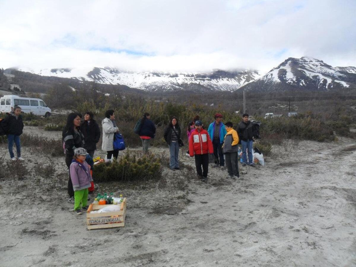 Pobladores de la Comunidad Mapuche Vera