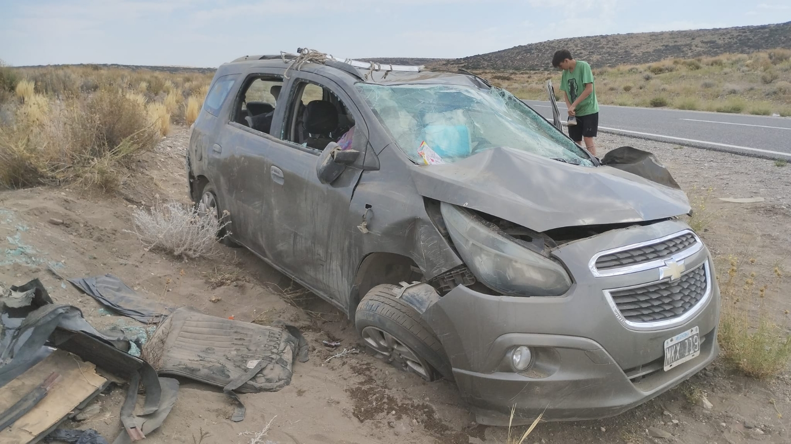 siniestro vial en Ruta Nacional 234