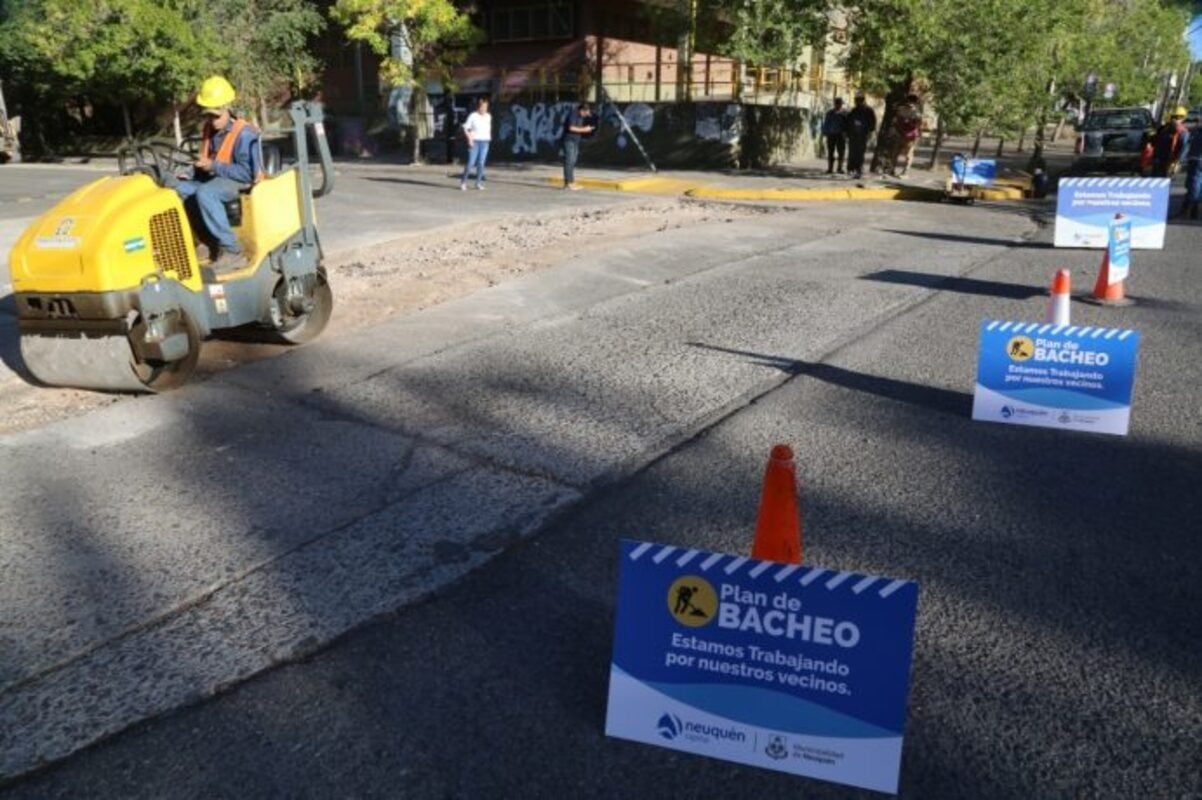 plan bacheo en neuquén capital