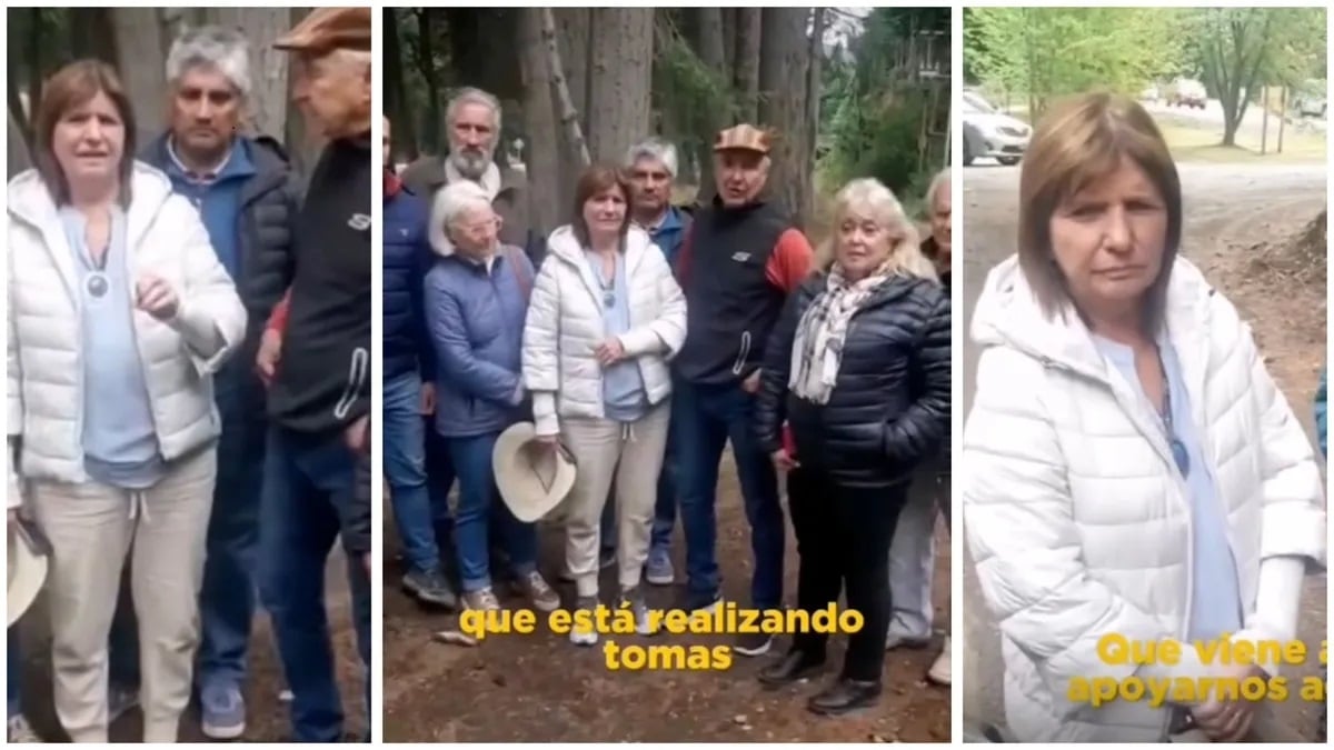 Patricia Bullrich en Villa La Angostura