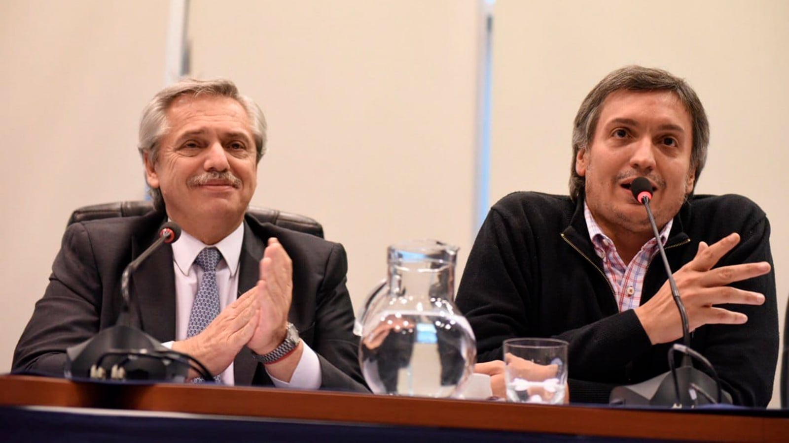 maximo kirchner y alberto infobae