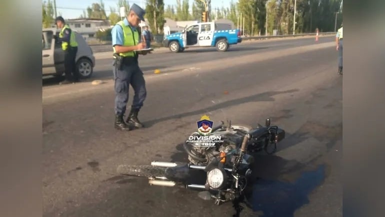 choque en Plottier Policía de Neuquén 1