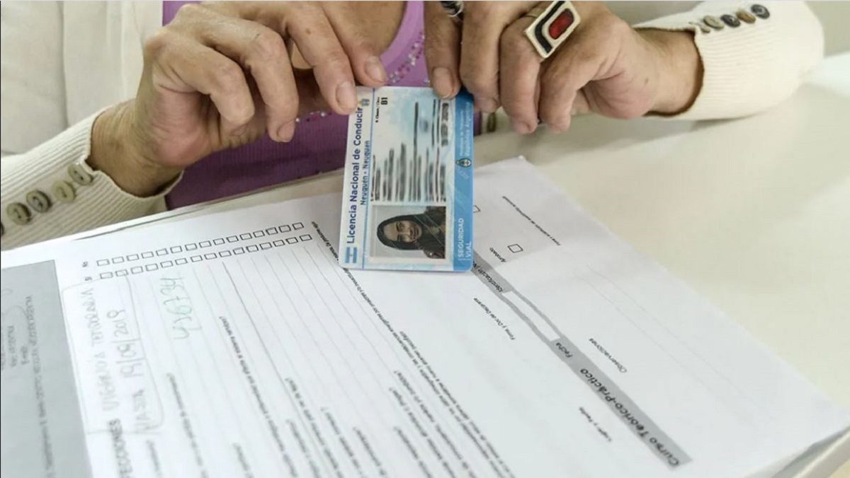 licencia de conducir LU5
