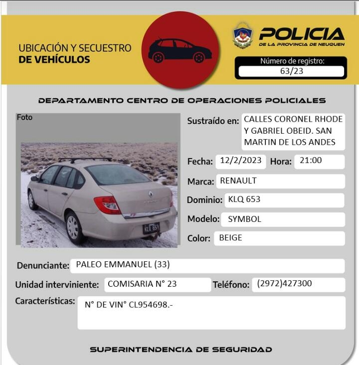 calles coronel rohde