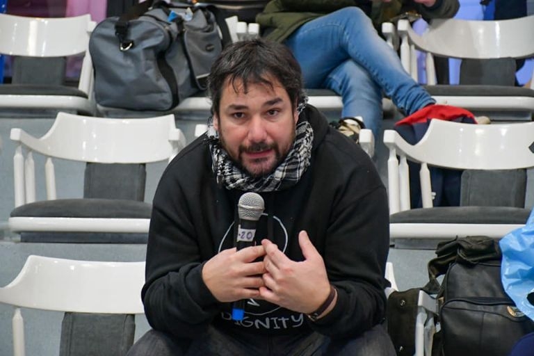 Dirigente social, Federico Salmerón. Fuente (Facebook)