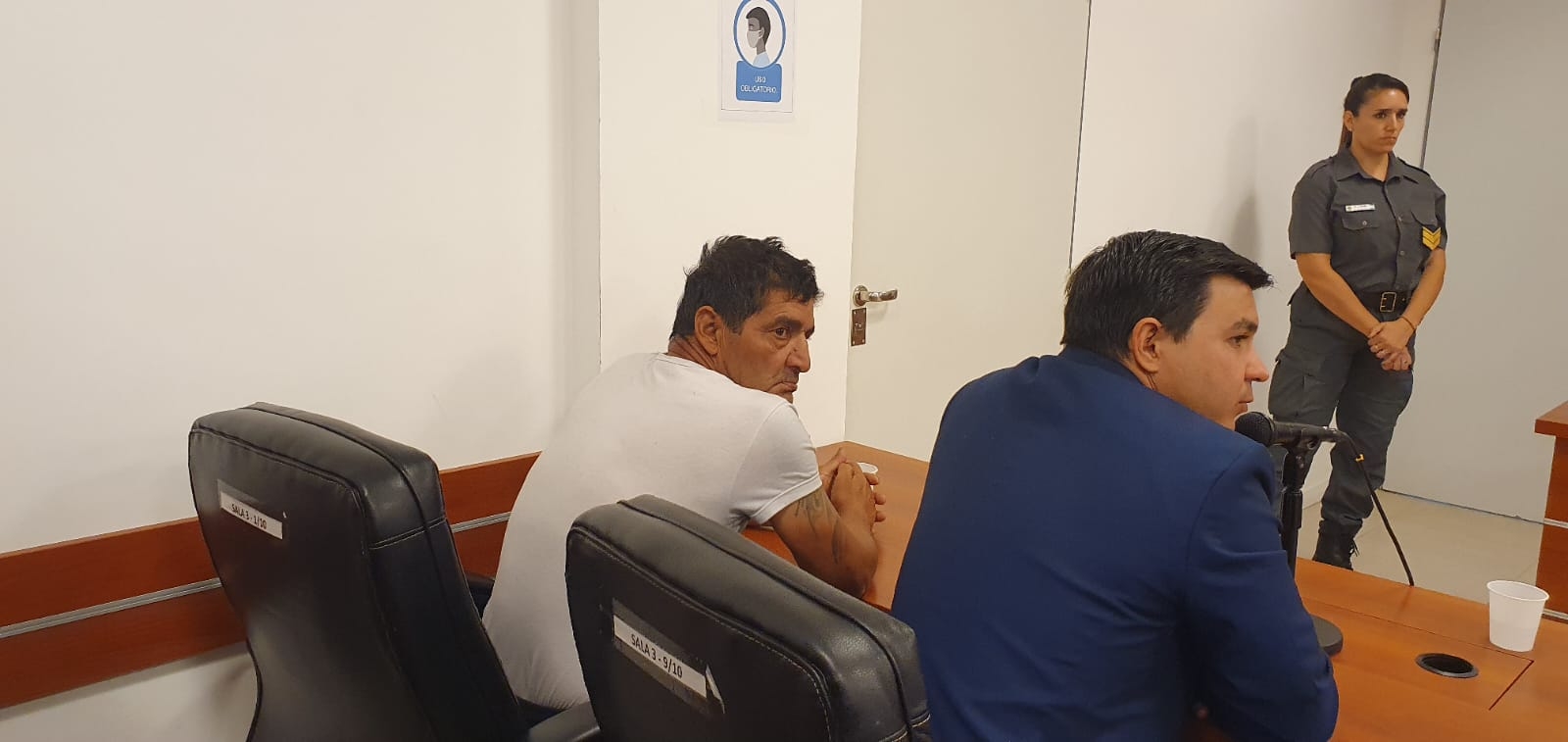 Jorge Antonio Lagos está acusado por el doble homicidio de madre e hija en el barrio Los Hornitos de Neuquén capital. Fuente (Javier Manzano) (2)