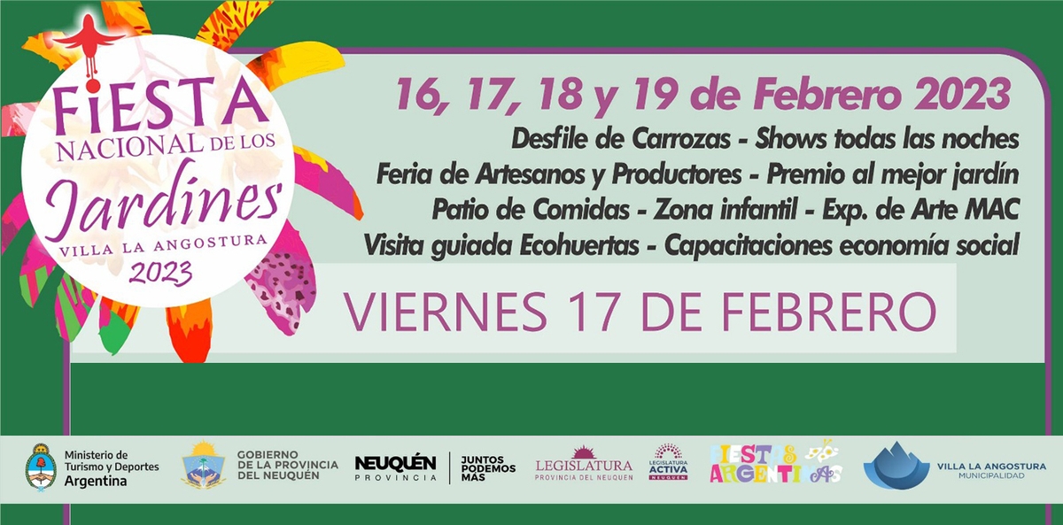 Fiesta Nacional de los Jardines de Villa La Angostura