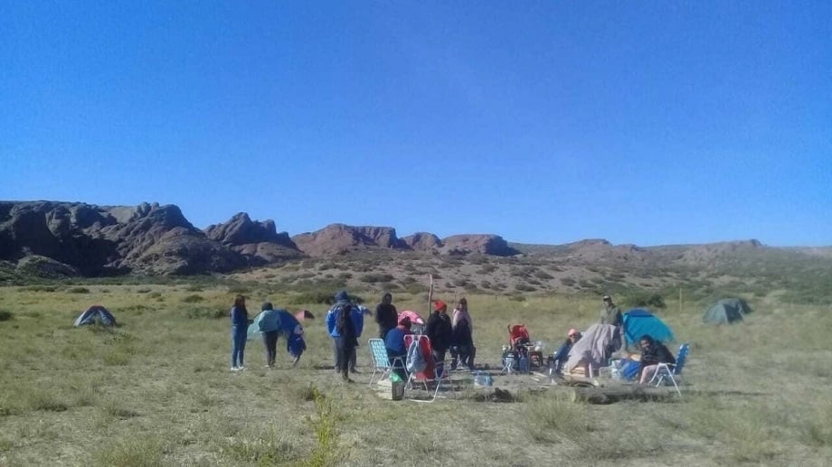 Acampe de Vecinos en Piedra del Águila Neuquén 1