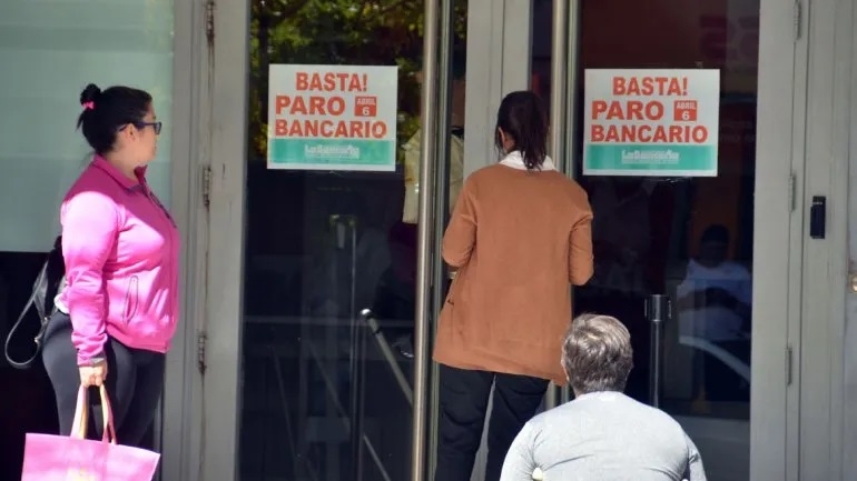 Paro bancario en Neuquén