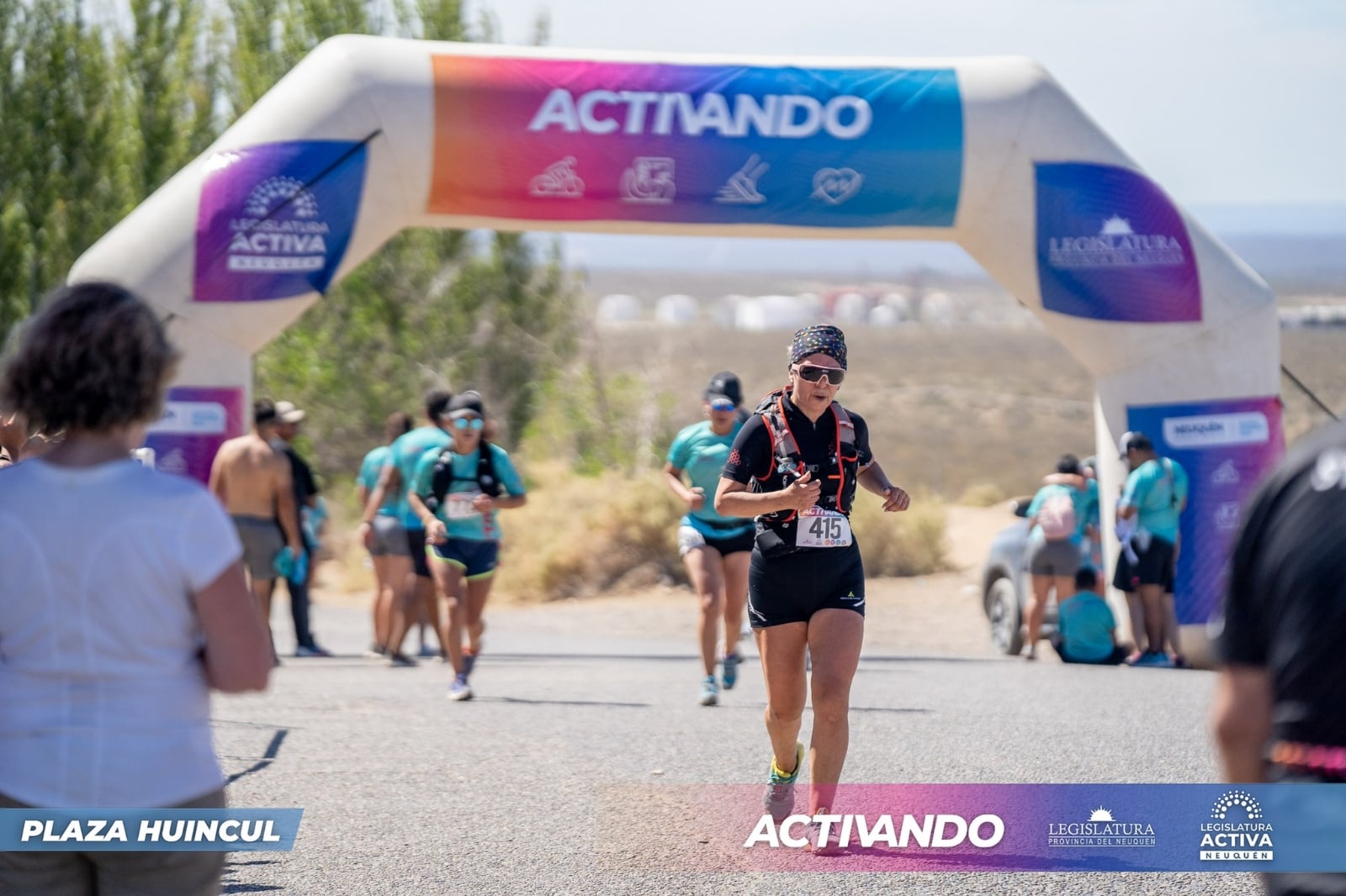 Participantes de la sexta edición de Activando en Plaza Huincul