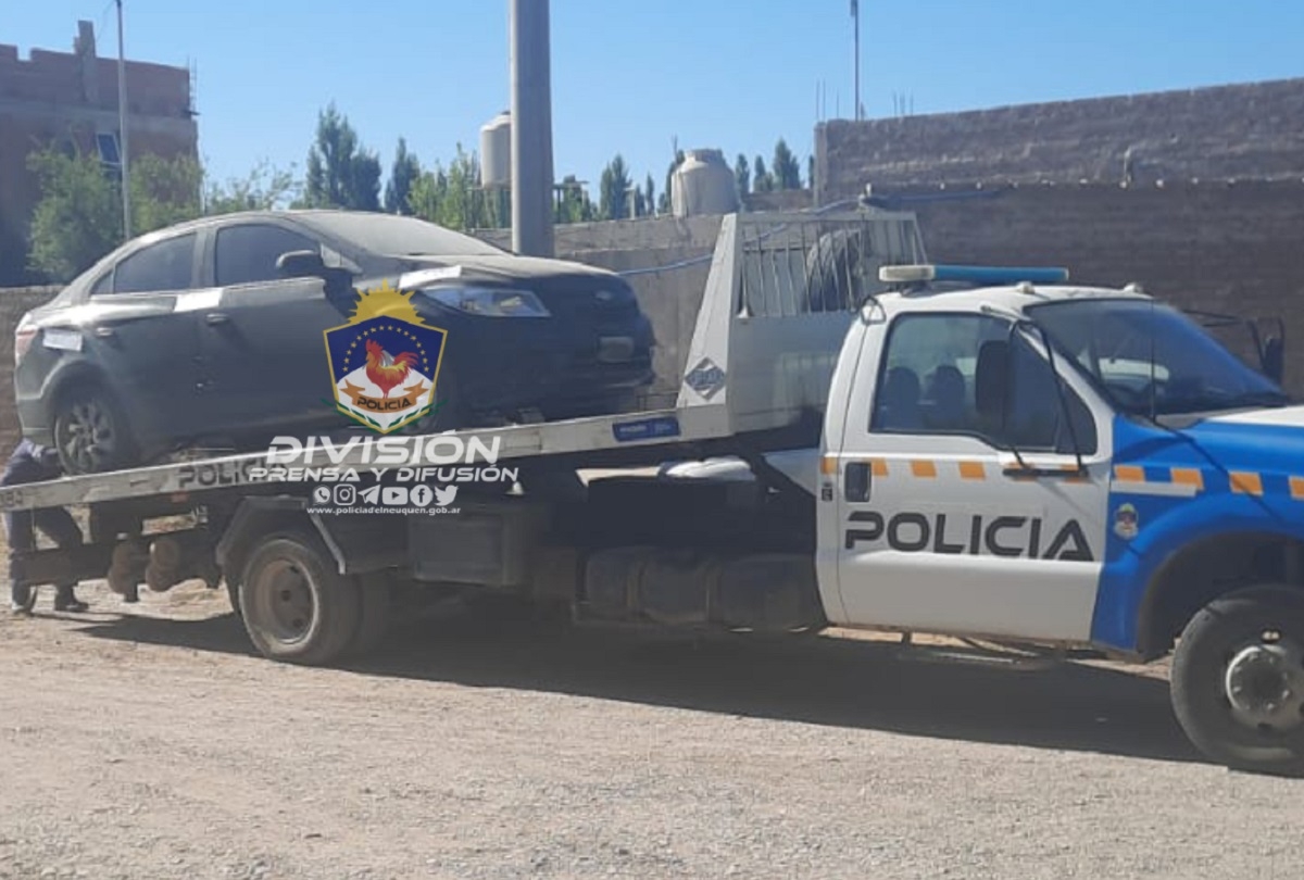 prisma incautado arriba policia neuquen