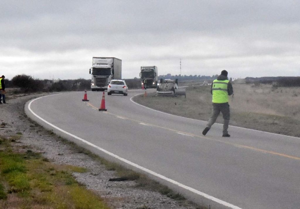 el siniestro ocurrió en Ruta 22 cerca de Río Colorado