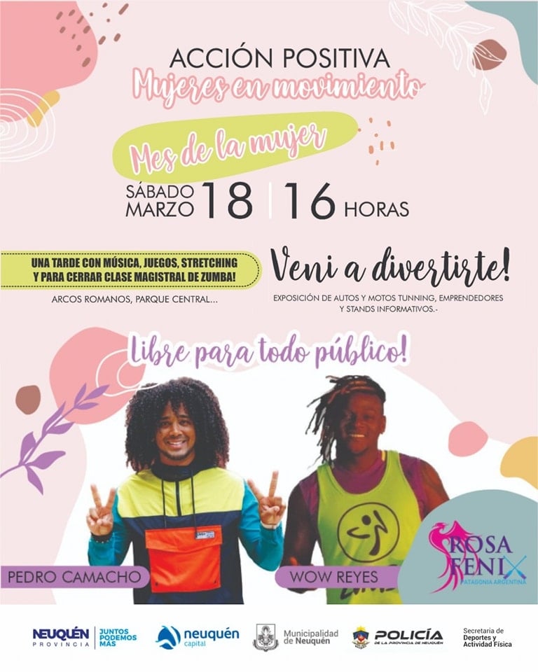 Invitación a Acción Positiva, Mujeres en Movimiento