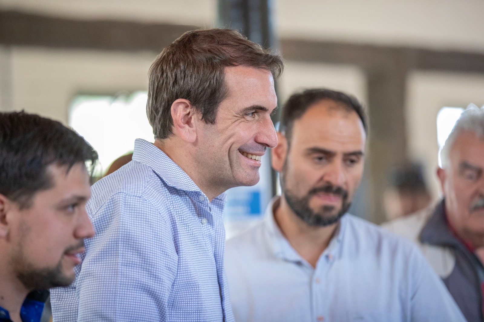Candidato a gobernador de Neuquén por Juntos por el Cambio (JxC), Pablo Cervi, en el norte neuquino (5)