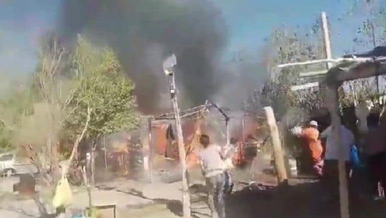 incendio merendero radio chos malal