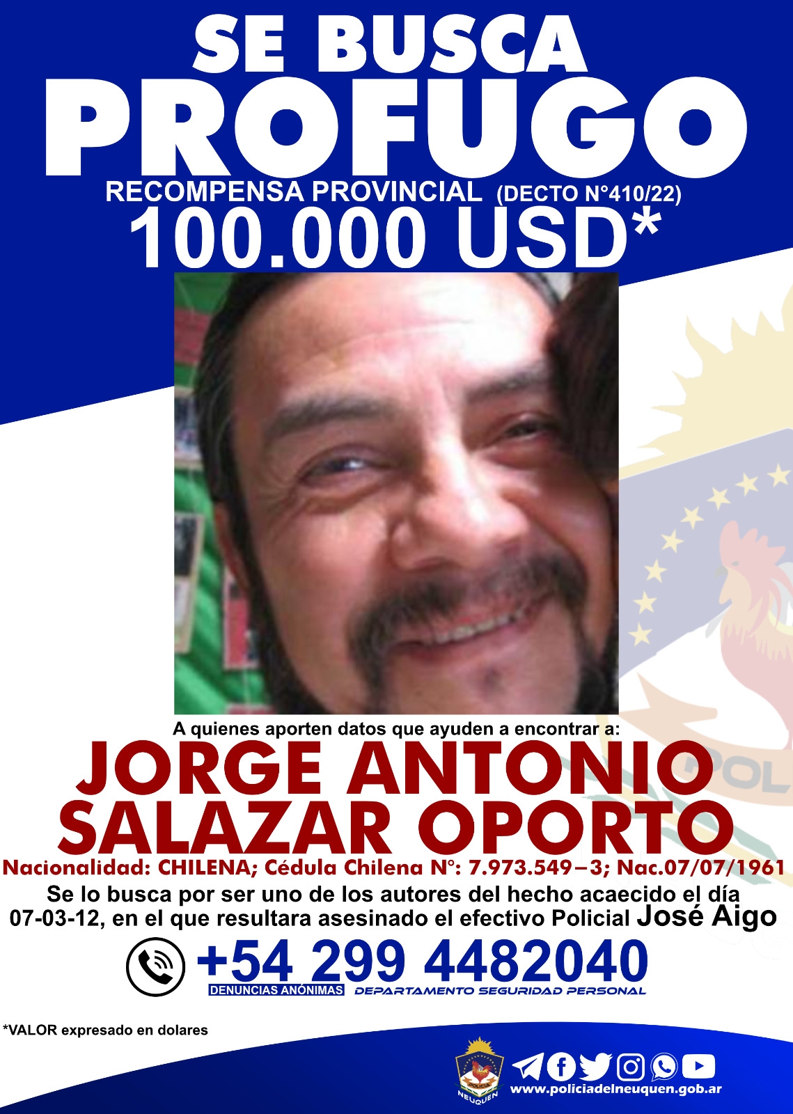 Profugo jose aigo