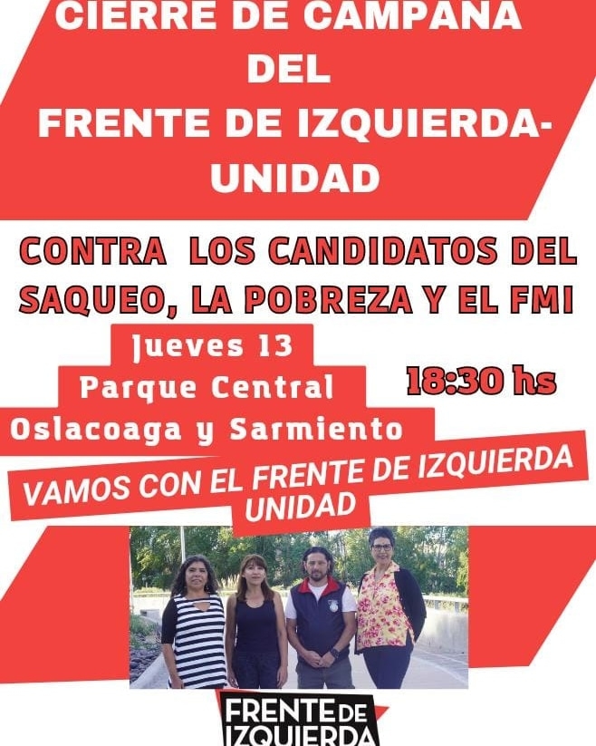 izquierda nqn - twitter