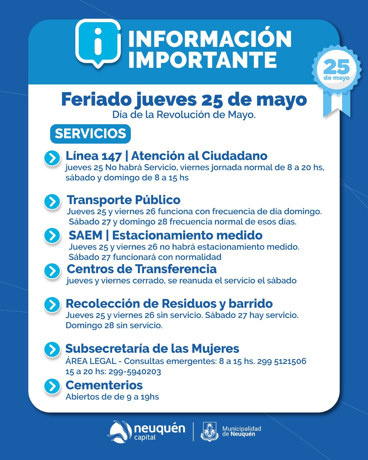 25 de mayo - facebook