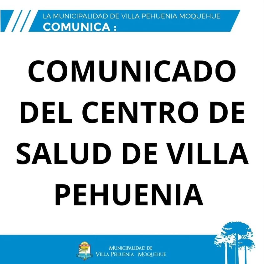 muni villa pehuenia moquehue - facebook