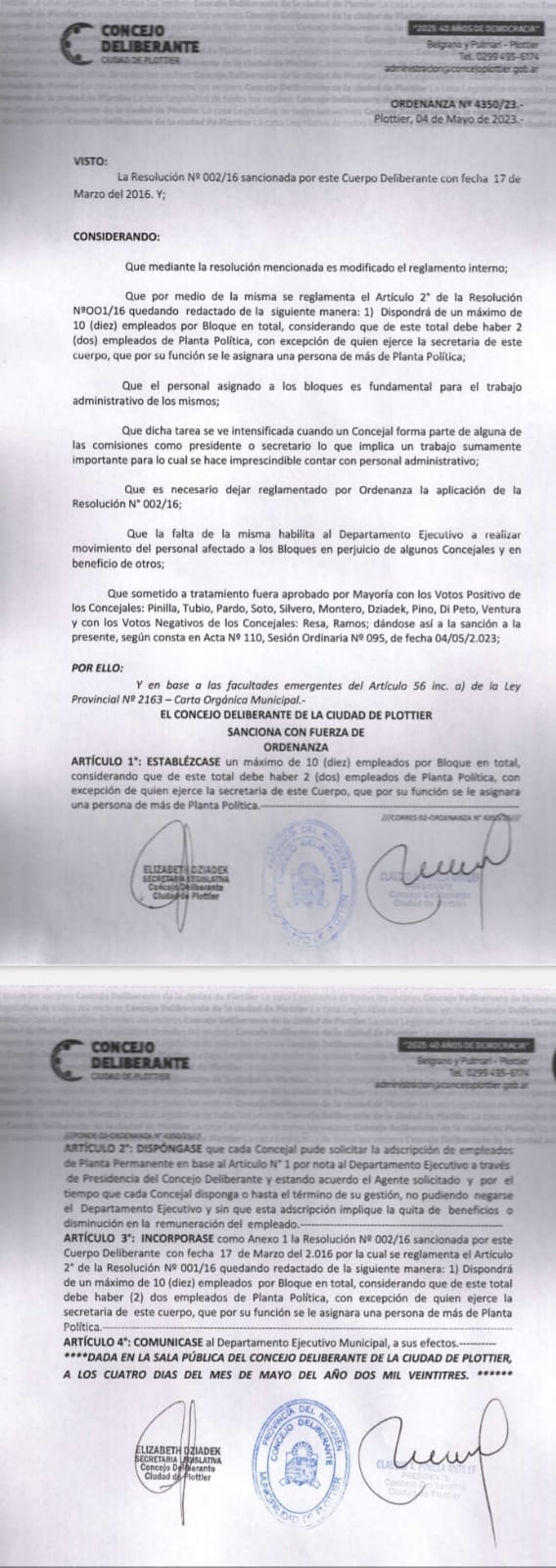 ordenanza 3