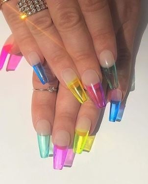 uñas gelatina