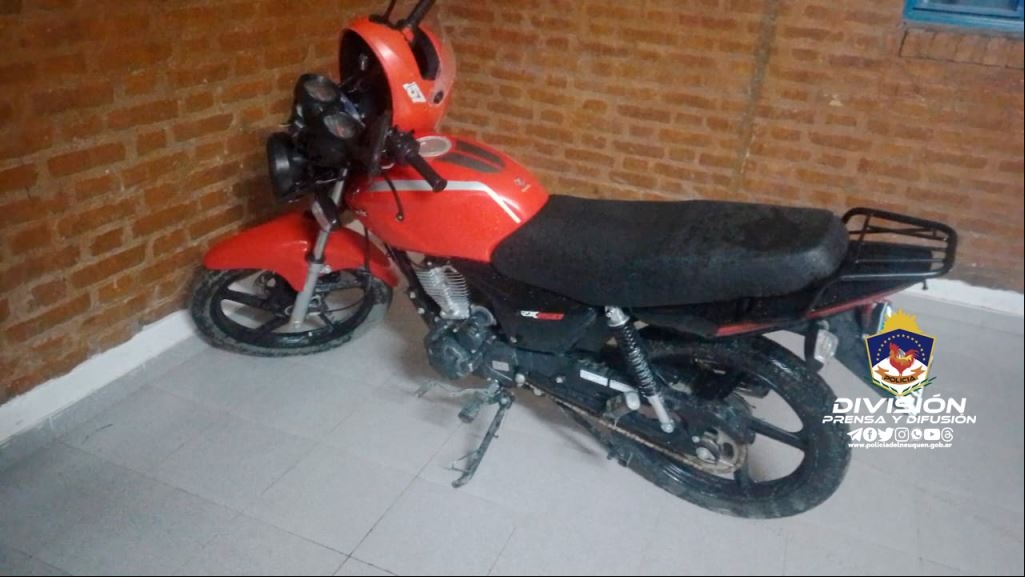 recuperan motos policia nqn