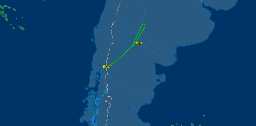 mapa vuelo