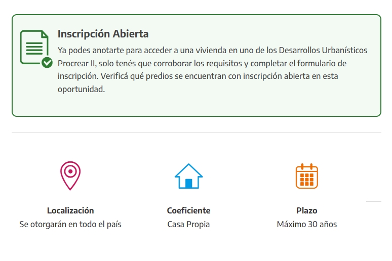inscripción