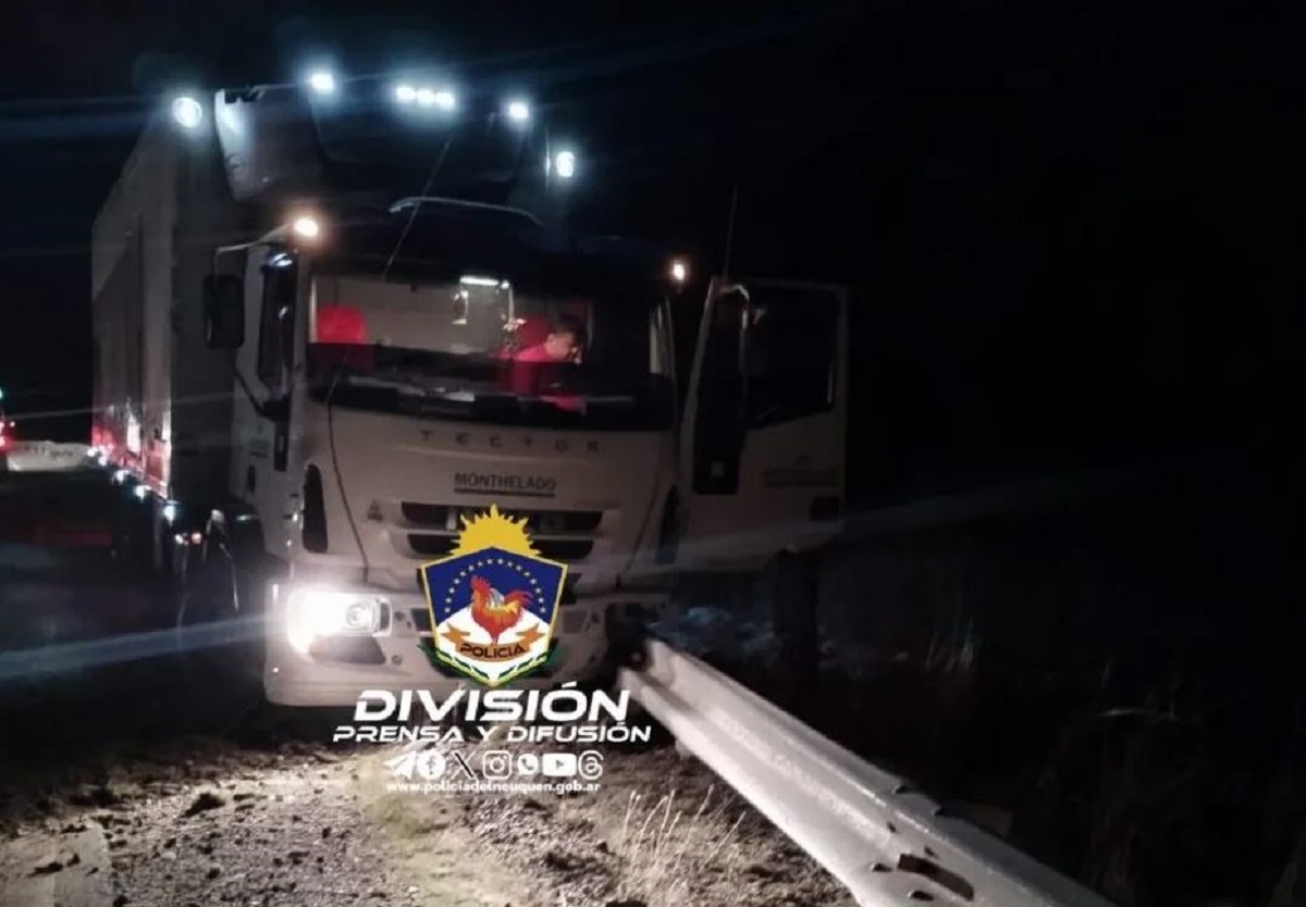 choque camion policia nqn
