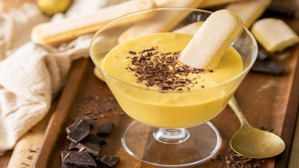 Postre de sambayón