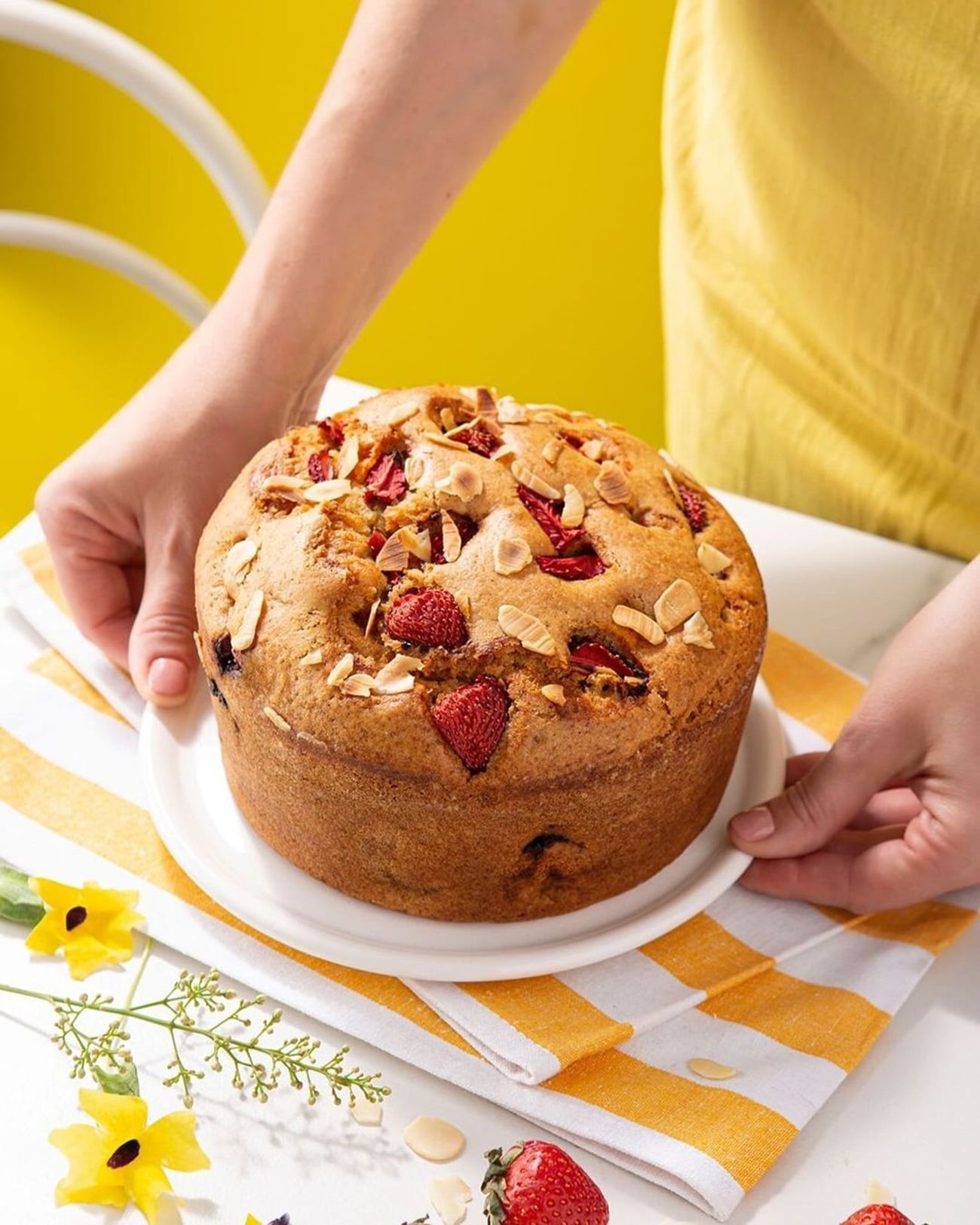 Torta de frutilla