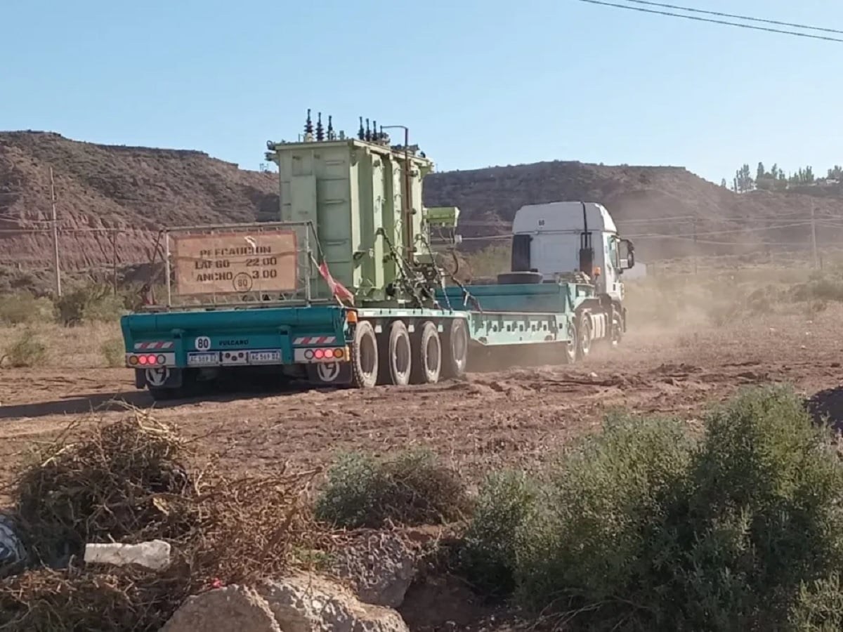 traslado transformador