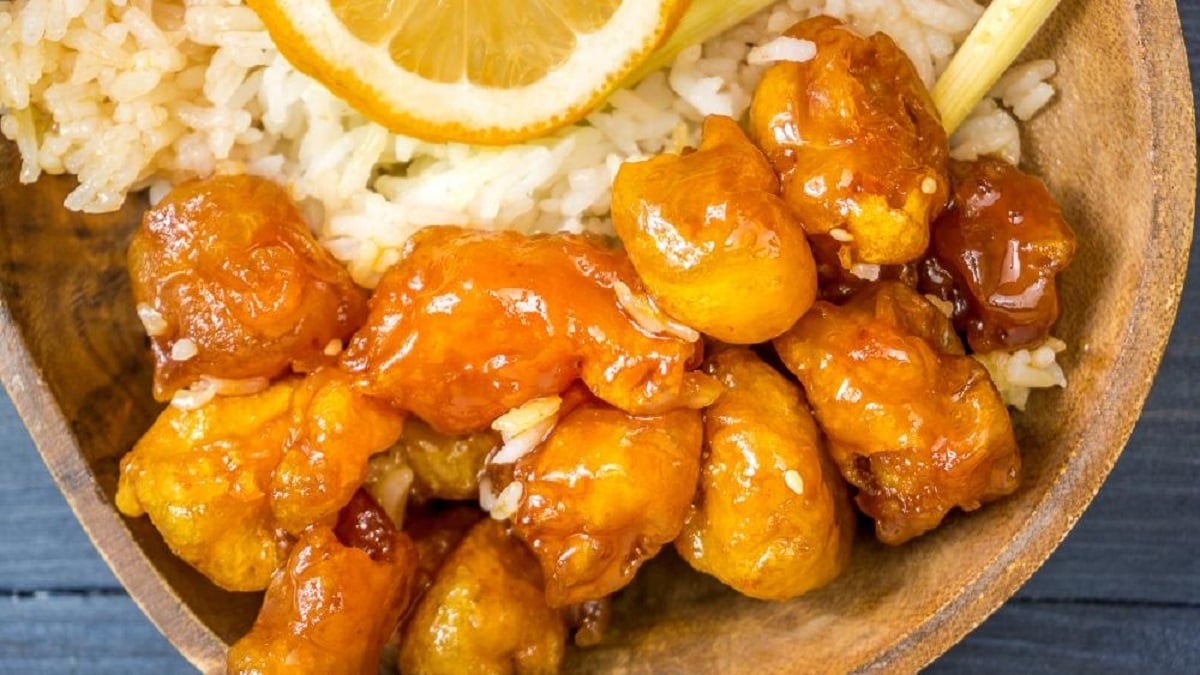 Pollo a la naranja