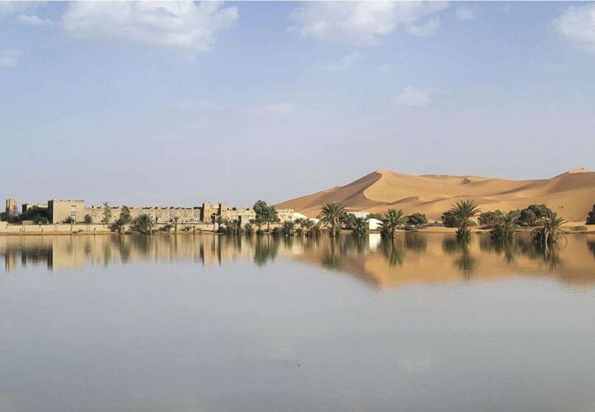 sáhara inundado
