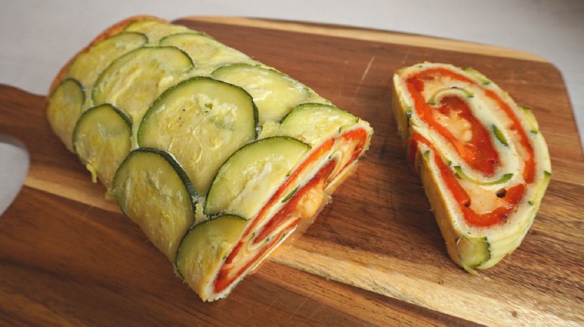 Rolls de zucchini