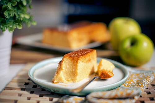 flan de manzana 2