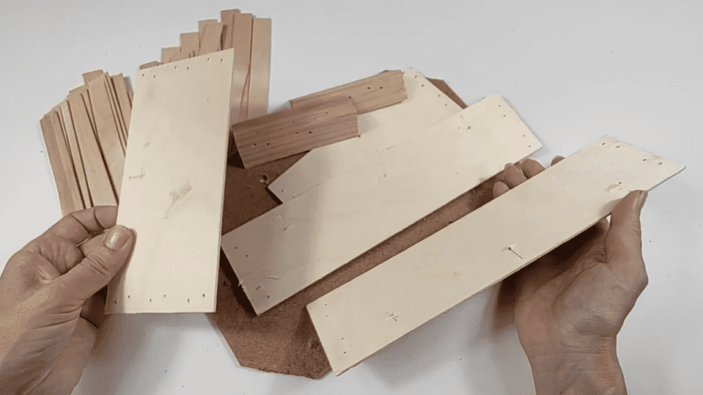 Pedazos de madera