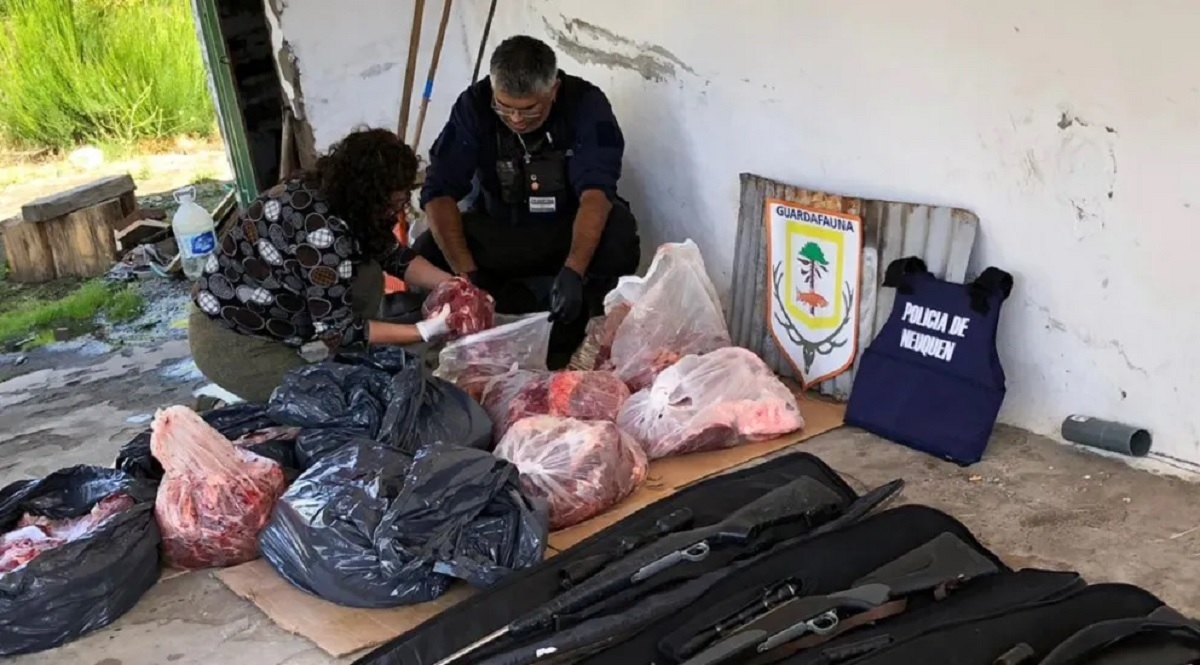 caza furtiva La Escondida