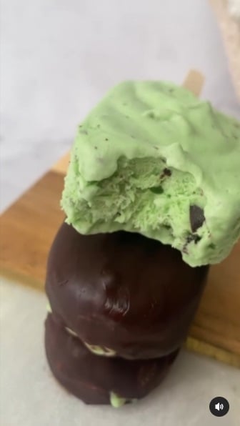 Helado de menta 1