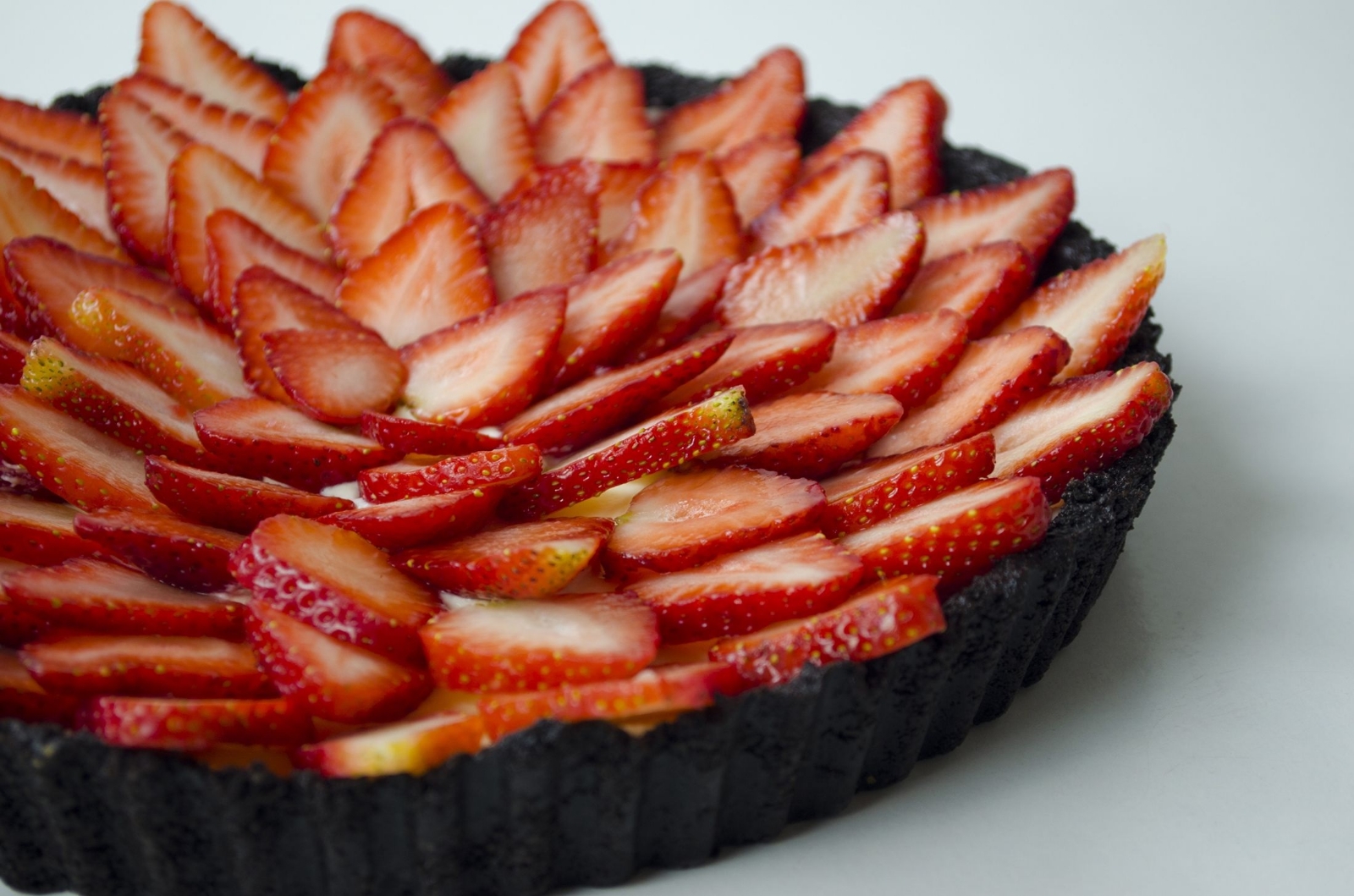 Chocotorta de frutillas