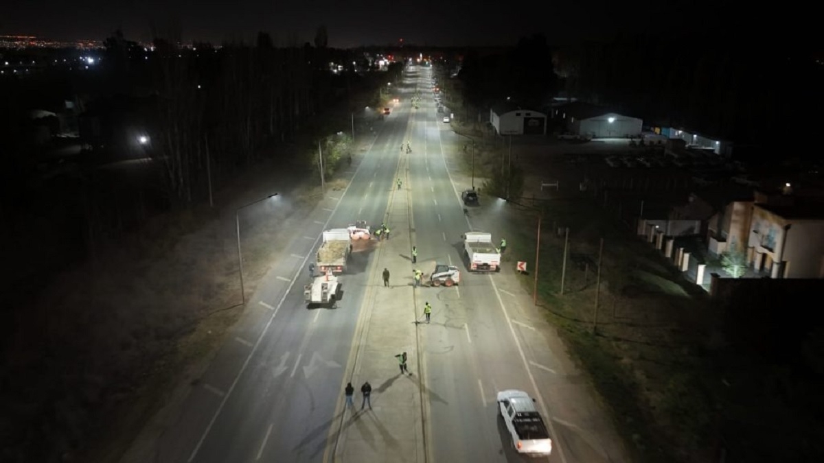 limpian la avenida mosconi