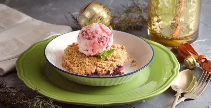 crumble de frutillas 2
