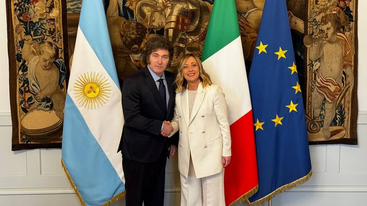 javier-milei-giorgia-meloni-roma-italia-12-febrero-2024