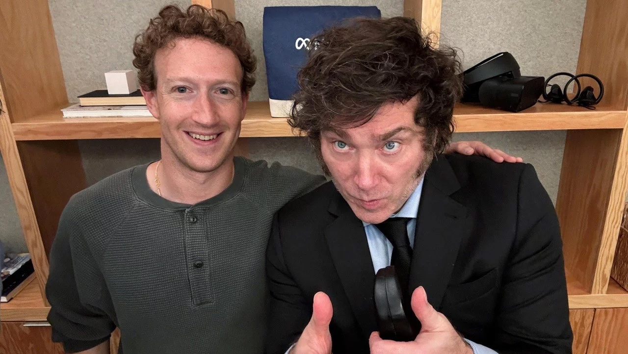 zuckerberg milei