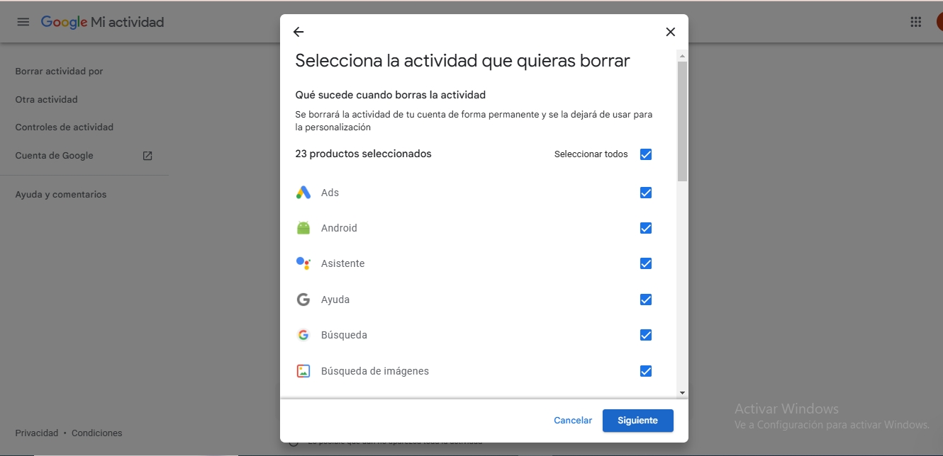 borrar 2