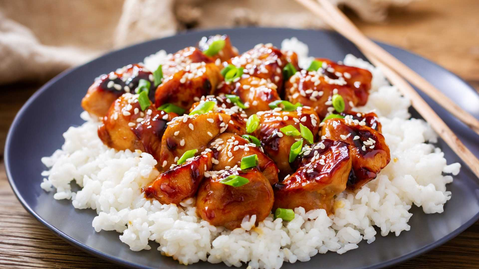 pollo teriyaki