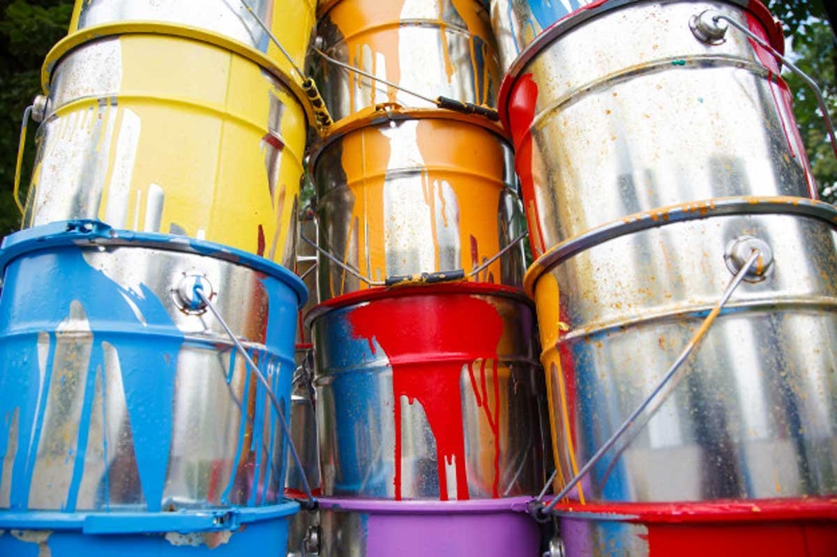 Latas de pintura