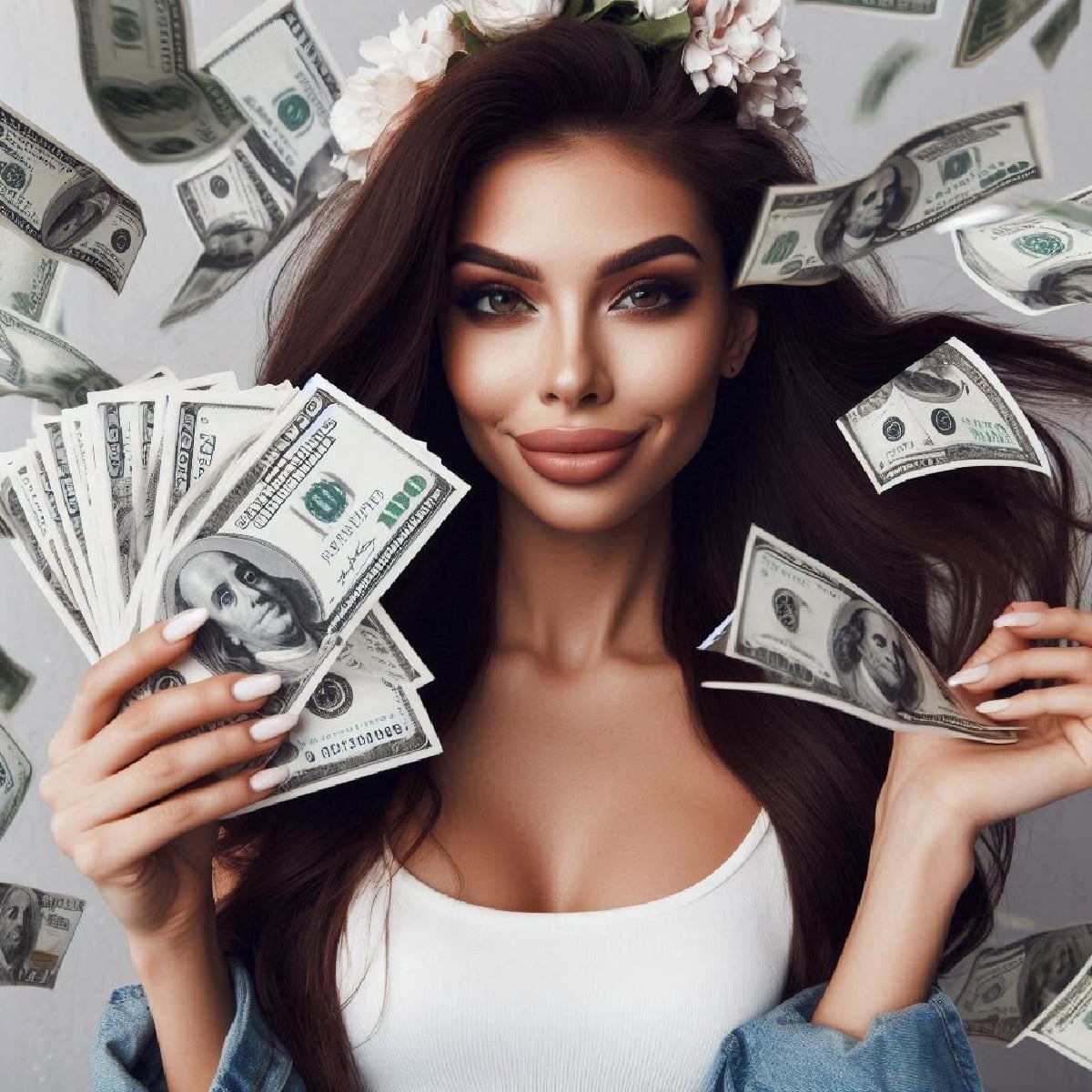 portada mujer dinero